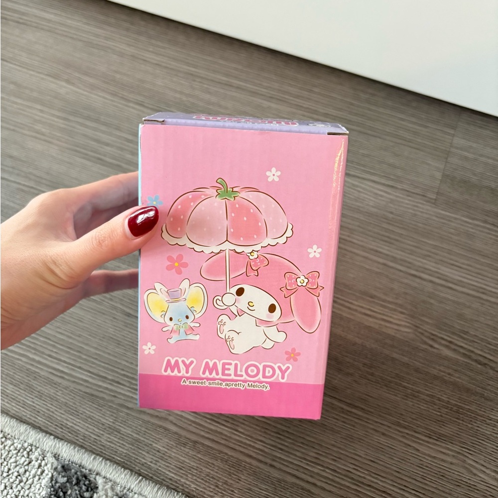 My Melody Pink storage box with drawers
